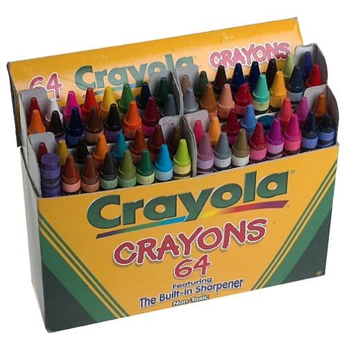 Crayola Back To School 64 Crayons