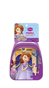 Sofia The First Puzzles In A Purse - 24 Piece