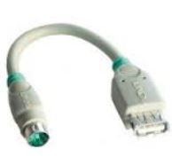 Lindy USB Female To PS2 Male Adapter