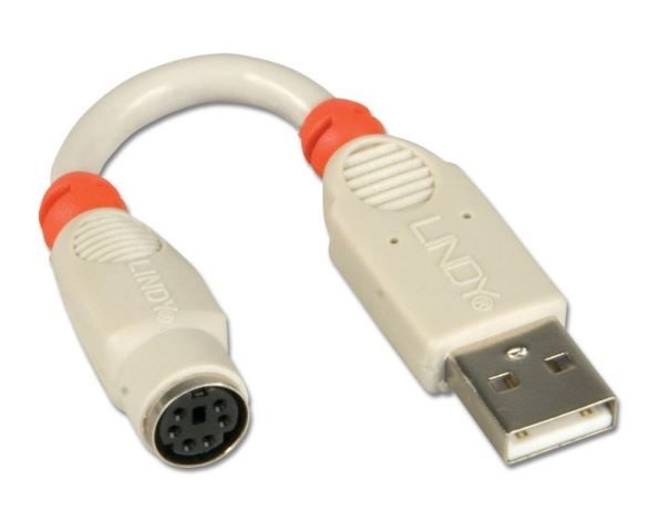 Lindy PS/2 to USB Adapter Cable