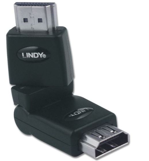 Lindy HDMI Male to Female 360 Degree Adapter