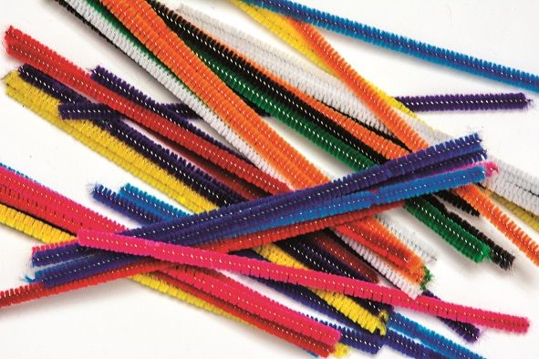 Dala Pipe Cleaners - Thin Assorted Colours (20 Pieces)