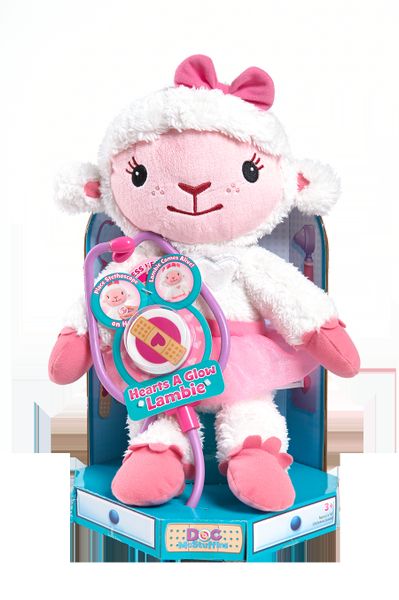 Doc Mcstuffins Hearts A Glow Lambie