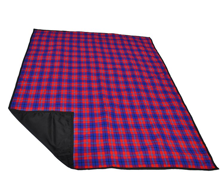Dial-a-Picnic - Blanket With Carry Handle - Red &amp; Blue