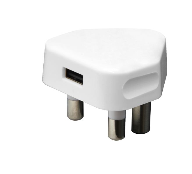 Whizzy Single 1AMp 3pin USB Wall Charger