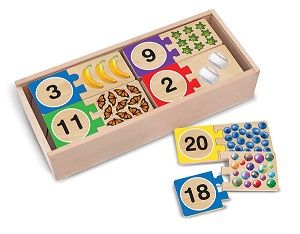 Melissa &amp; Doug Self-Correcting Number Puzzles