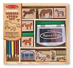 Melissa &amp; Doug Horses Stamp Set