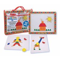 melissa & doug magnetic pattern block kit