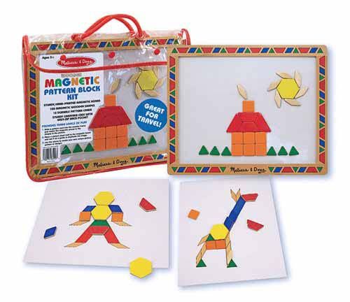 Melissa &amp; Doug Magnetic Pattern Block