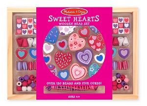 Melissa &amp; Doug Sweet Hearts Bead Set