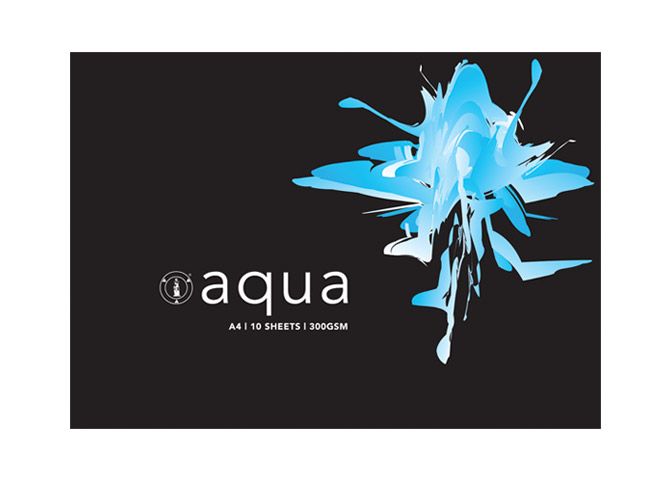 Art Board A4 Aqua Pad - 10 Sheets