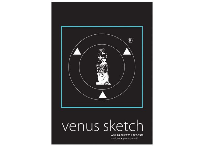 Art Board A3 Venus Sketch Pad - 20 Sheets