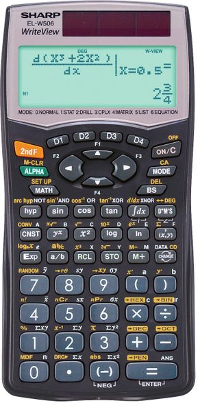 Sharp EL-W506 Scientific 12 Digit Calculator