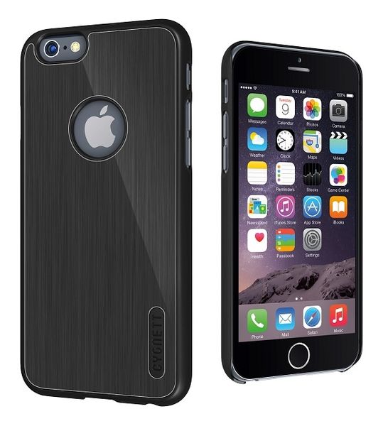 Cygnett Urban Shield Protective Case for iPhone 6 - Black Aluminium