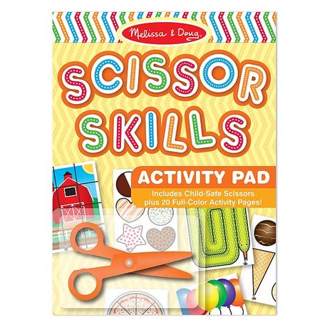 Melissa & Doug - Scissor Skills Activity Pad - Sea Life  Skills  activities, Ocean activities kindergarten, Scissor skills
