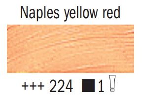 Van Gogh Oil Colour 60ml Tube - Naples Yellow Red (224)