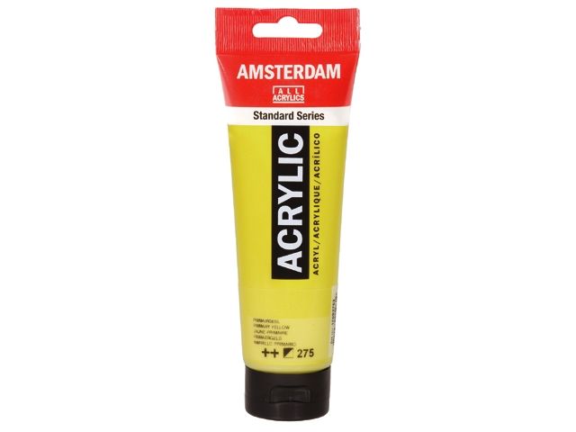 Amsterdam Acrylic Colour 120ml Tube - Primary Yellow (275)