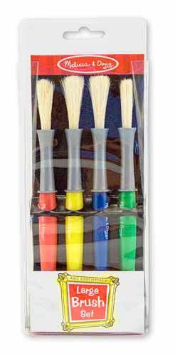 Melissa &amp; Doug Large Paint Brushes - Set of 4