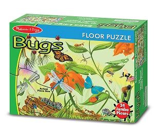 Melissa &amp; Doug Bugs Floor Puzzle - 24 Piece
