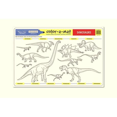 melissa and doug dinosaur play mat