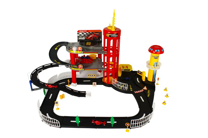 Racing Parking - 3 Level Garage