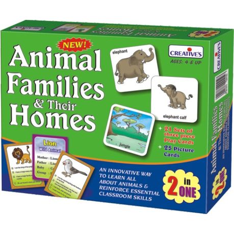 Creatives Animals Families & their Homes (0620) | Buy Online in South  Africa 