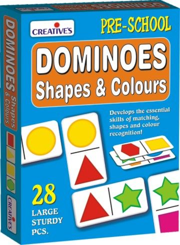 Dominoes Shapes and Colours