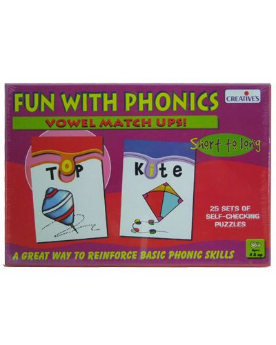 Creatives Toys Fun with Phonics Vowel Match-Ups