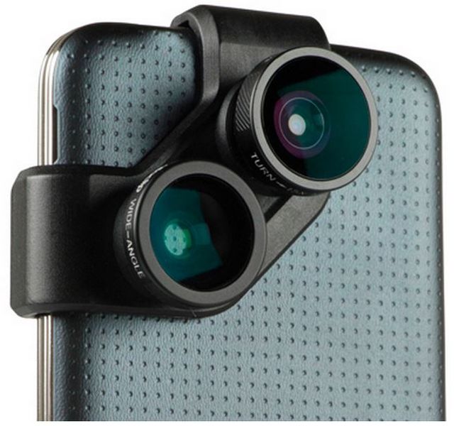 Olloclip Samsung Galaxy S5 &amp; S4 Lens System - Black