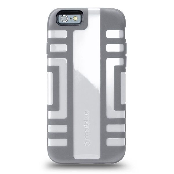 Marblue Elite Case for the Apple iPhone 6 Plus - White/Gray
