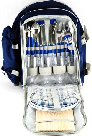 Eco - 4-Person Picnic Backpack