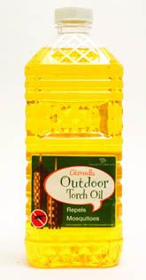 Republic Umbrella - Citronella 2 Litre Torch Fuel - Yellow