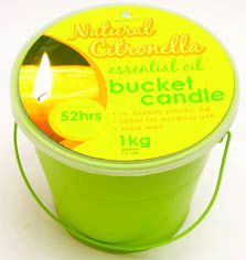 Republic Umbrella - Citronella Bucket Candle 1kg - Green
