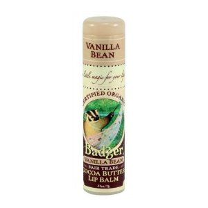 Badger Cocoa Butter Vanilla Bean Lip Balm