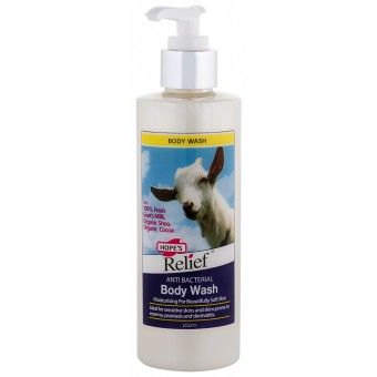 Hopes Relief Goat's Milk Body Wash x 4