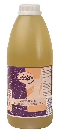 Dala: Artist's Purified Linseed Oil - 1 Litre