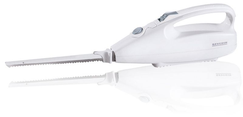Severin - 100W Electric Knife - White &amp; Grey