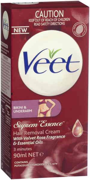 Veet 90ml, Hair Removal Lotion, Depilatory Cream, Supreme Essence
