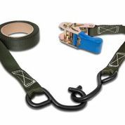 Securetech - 01802-2-01203 - 4m - 25mm Ratchet Tie Down with S-Hooks
