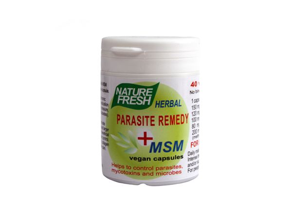 Nature Fresh Parasite Remedy Capsules - 40 Capsules