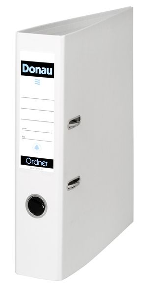 Donau Lever Arch File A4 50mm - White