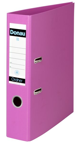 Donau Lever Arch File A4 75mm - Pink