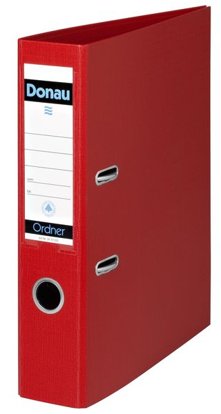Donau Lever Arch File A4 75mm - Red