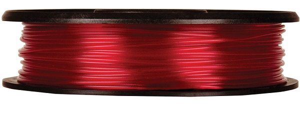 MakerBot PLA Filament Small Spool - Translucent Red