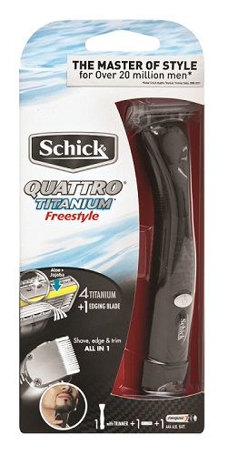 Schick Quattro Titanium Freestyle Male Razor