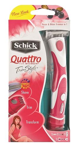 Schick Quattro For Women Trimstyle Razor