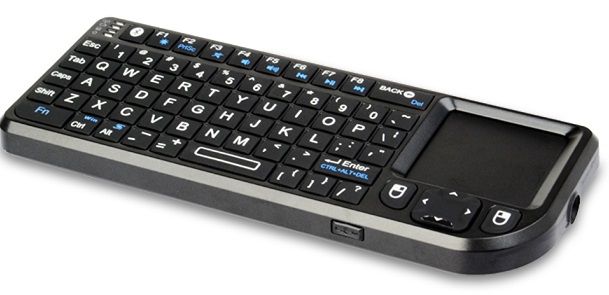 Rii RT-MWK02+ Bluetooth Mini Keyboard with Touchpad