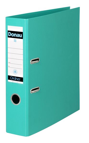 Donau Lever Arch File A4 75mm - Turquoise