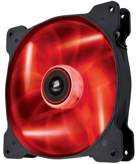 Corsair AF140 Quiet Edition High Airflow 140mm Fan with Red LED