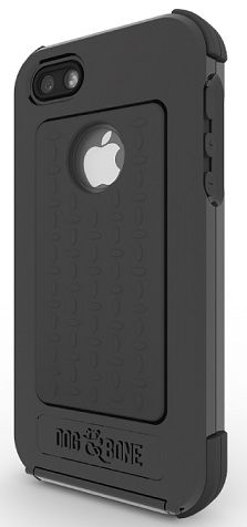 Dog &amp; Bone Wetsuit iPhone 5/5s Waterproof Rugged Case - Blackest Black